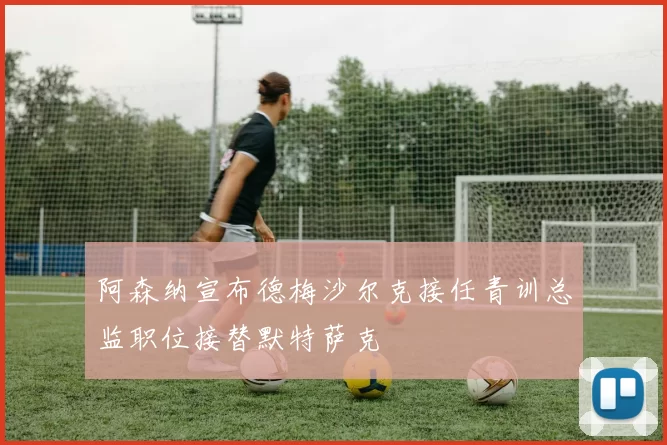 阿森纳宣布德梅沙尔克接任青训总监职位接替默特萨克