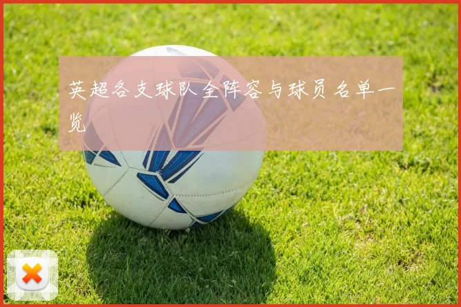 英超各支球队全阵容与球员名单一览